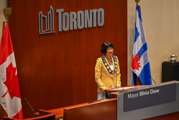 Olivia Chow officially takes office as Toronto’s 66th mayor