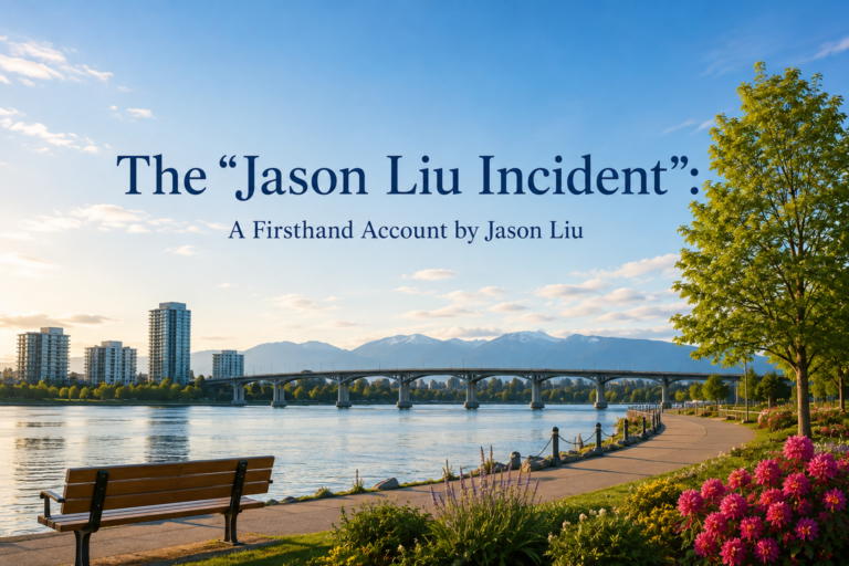 The “Jason Liu Incident”: A Firsthand Account by Jason Liu — Part 10