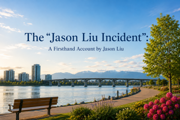 The “Jason Liu Incident”: A Firsthand Account by Jason Liu — Part 10